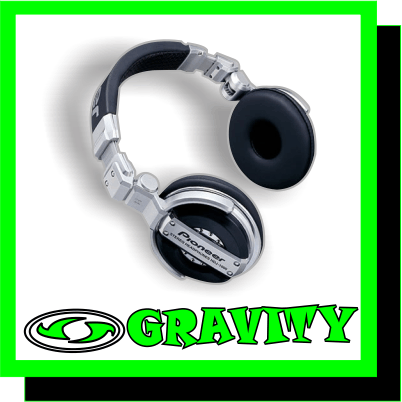 Pioneer Dj Headphones | Disco DJ Equipment | GRAVITY DJ STORE GRAVITY ...